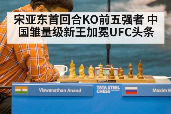 宋亚东首回合KO前五强者 中国雏量级新王加冕UFC头条